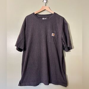 Carhartt Men's Charcoal Gray Pocket Tee